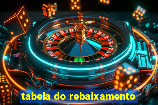 tabela do rebaixamento